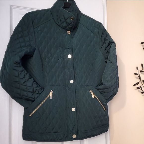 Michael Kors - Gorgeous Quilted Jacket EUC - Sz S - Picture 1 of 9